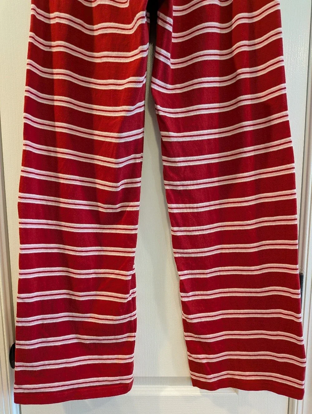 Parke Set Mockneck Sweatshirt & Pants Valentine’s Day Amour Stripes Sz L/XL & S